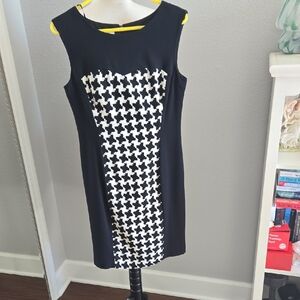 Suzi Chin for Maggy Boutique Black and White Dress